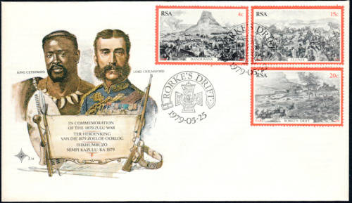 FDC 3.14 Centenary of the 1979 Zulu War (25/05/1979)