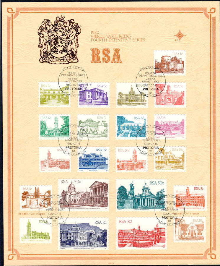 FDC 4.1 4th Definitive Series 1982