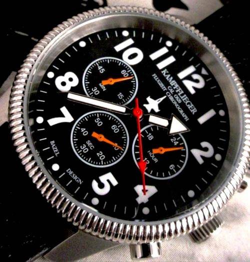 GERMAN MILITARY AIR FORCE LUFTWAFFE CHRONOGRAPH WATCH ** BRAND NEW & SEALED **
