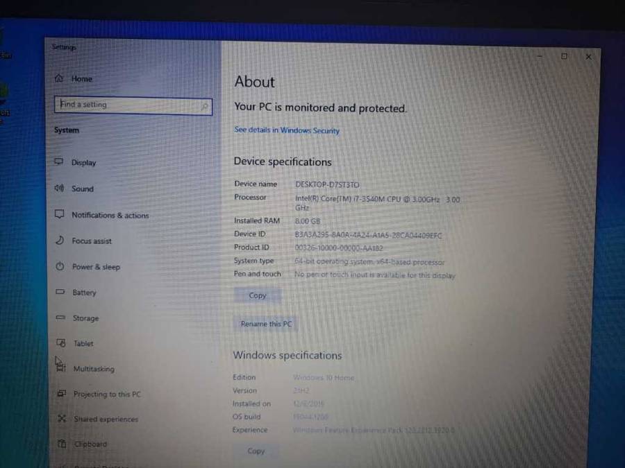 Toshiba Tecra R950 | 15.6` | Core i7 Notebook - Intel Core i7-3540M Processor, 8GB RAM