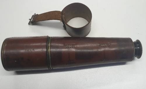 Vintage Dollond London signalling 3 draw telescope. Early 1900`s