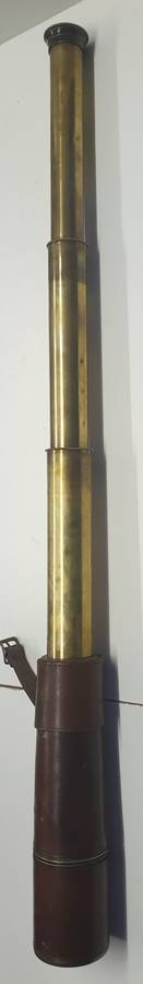 Vintage Dollond London signalling 3 draw telescope. Early 1900`s