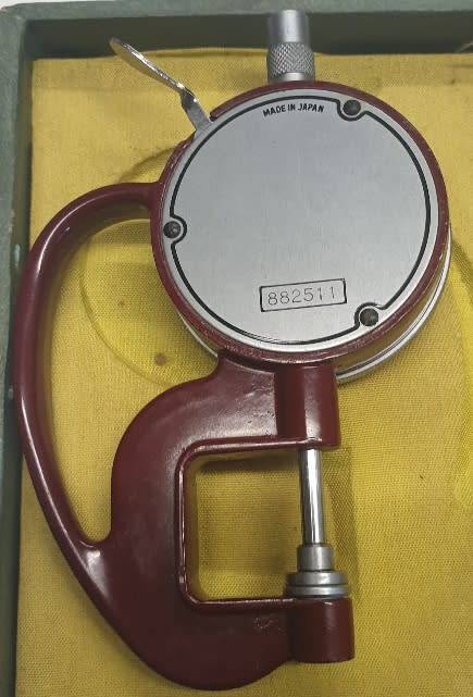 Vintage Peacock Dial Thickness Gauge