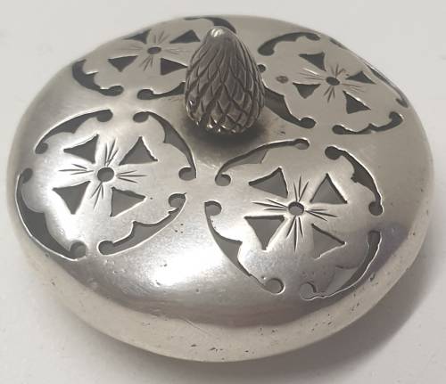 1872 Austrian Diana Silver Sugar Caster.