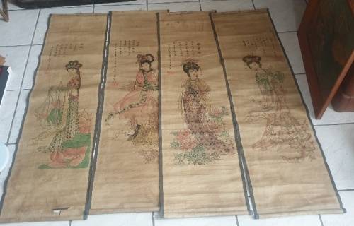 Reproduction Prints of the Four Beauties - Wang Zhaojun ()