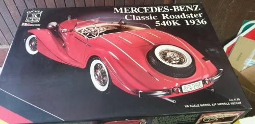 POCHER RIVAROSSI MERCEDEZ-BENZ 1936 540K ROADSTER. `` PLEASE READ DESCRIPTION ``