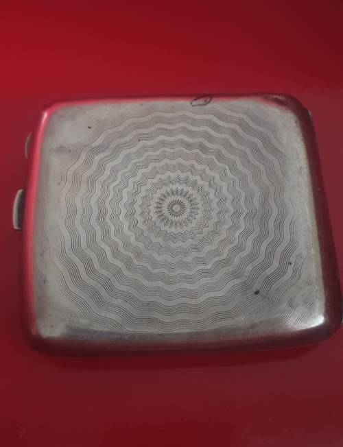 1912 John Rose Birmingham Silver Cigarette Case