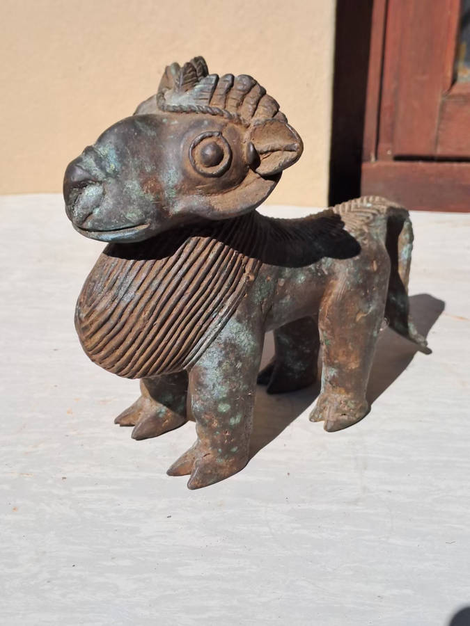 ROYAL AQUAMANILLA RAM - BINI EDO - NIGERIA - BENIN BRONZES