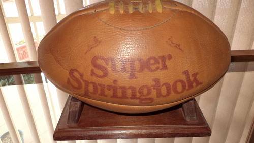 SPRINGBOK GENUINE LEATHER SUPER RUGBY BALL