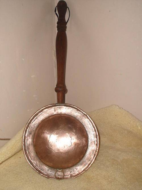 STUNNING COPPER BED WARMER
