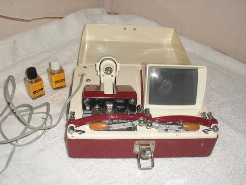 VINTAGE FILM EDITOR IN ORIGINAL CASE