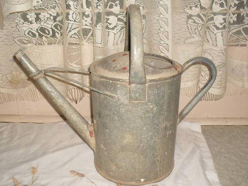 STUNNING OLD 2 GALLON WATERING CAN