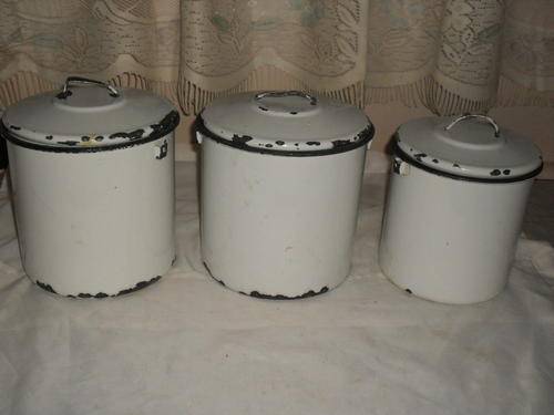 COLLECTIBLE ENAMEL CADDY'S