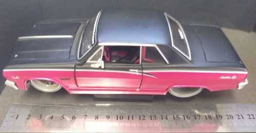 # 1965 - CHEVROLET CHEVELLE MALIBU SS - DIE CAST MODEL - 1:24 - MAISTO #