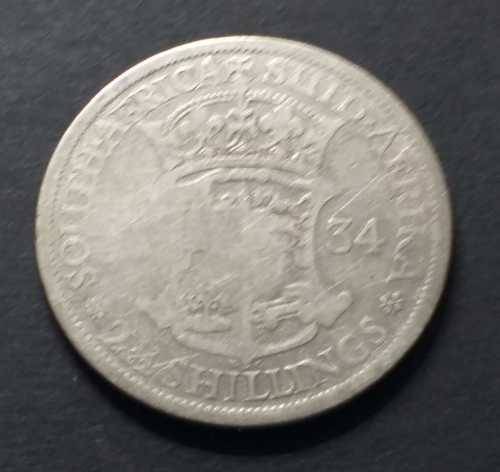 # 2.5 SHILLINGS - 1934 - 2.5 SHILLINGS (80% SILVER Content) COIN #