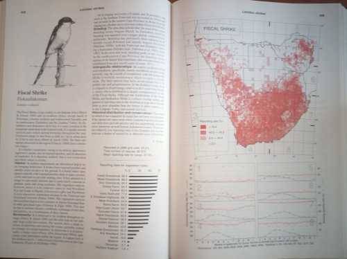 `THE ATLAS OF SOUTHERN AFRICAN BIRDS` - DOUBLE VOLUME, 1997 BY MULTIPLE AUTHORS