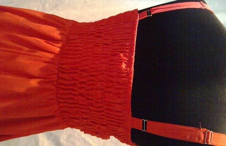 orange dream dress evening dress imported