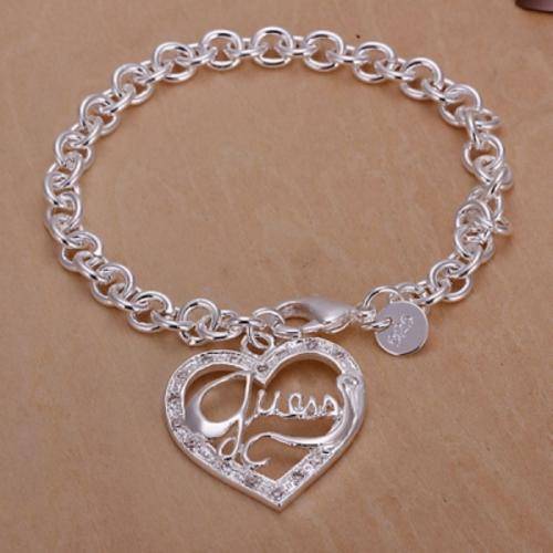 This Could be Your GUESS Heart Bracelet - 925 Plated - Box NOT included