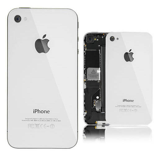 iPhone 4S Replacement Back Cover WHITE