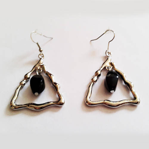 Triangle Chandelier Earrings