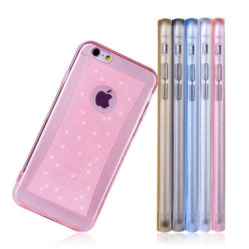 **iPhone 6 TPU Soft Skin Back Covers**Pink**Ultra Slim Cover**