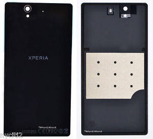 Sony Xperia Z2 Battery Glass Back Cover - Black