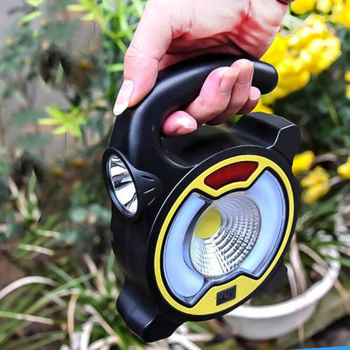 USB Portable Solar Floodlight COB work lamp