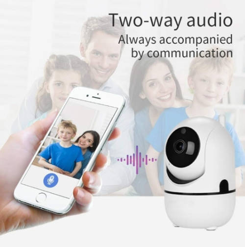 FHD 1080P WiFi Home IP Camera, Indoor Pan/Tilt Wireless Security Camera,Nanny cam with Auto Tracking