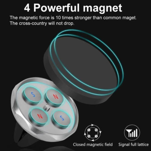 Universal Car Phone Holder Magnetic Air Vent Mount Mobile Smartphone Stand Magnet Support Cell in Ca