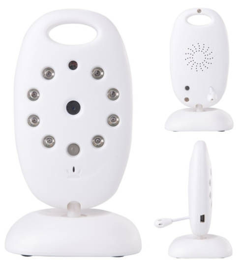 2.4 GHz LCD Wireless Digital Audio Video Security Baby Monitor 2 Way Talk Night Vision Alarm Sensor