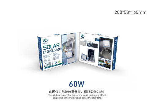 Top Quality Solar Flood lights 60W+Security Light
