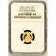 PF 69 ULTRA CAMEO NGC GRADED 2008 GOLD 1/10 oz G5R-Mahatma ghandi speech