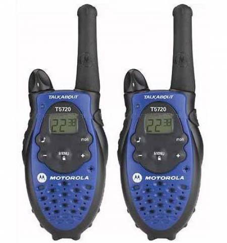 Motorola T5720 two way Radio X 3