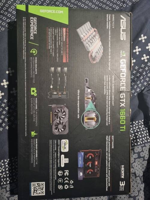 ASUS TUF ASUS TUF Gaming GeForce GTX 1660 Ti BRAND NEW OPEN BOX!
