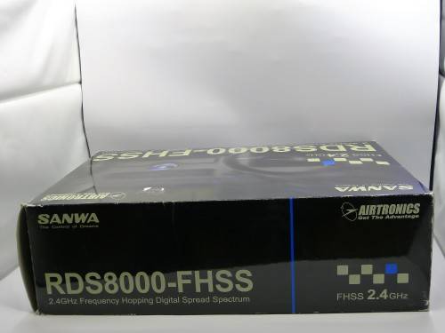 AIRTRONIC TRANSMITTER RDS8000 WITH 8 CHANNEL RECEIVER, BATTERY AND MANUAL
