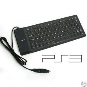 PS3 USB Flexible Keyboard