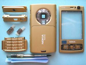 Nokia N95 8 GB Gold Replacement Housing. IN STOCK.