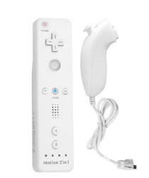 Wii Wireless Remote with Built-in Motion Plus & Nunchuck. IN STOCK.