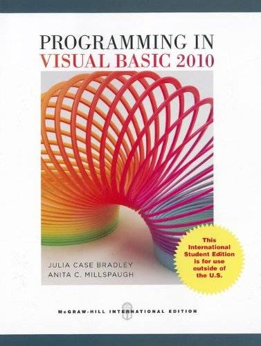 Programming in Visual Basic 2010