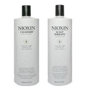 NIOXIN System 1 Cleanser & Scalp Therapy Duo Set (1 Litre)