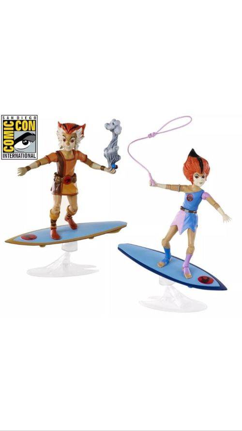 SDCC 2016 Mattel Exclusive Thundercats Wilykit and Wilykat 2-pack!!