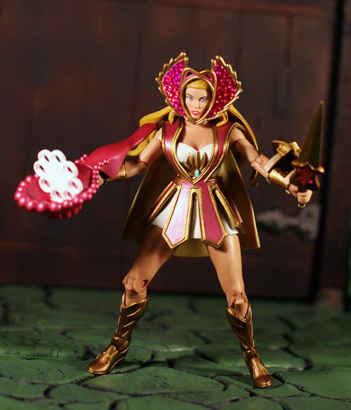 Bubble Power She-Ra !! Very Rare !! Masters of the Universe Classics 2011 !! MOC !!