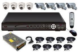 COMPLETE 8 CHANNEL CCTV SYSTEM,WITH ROOM TO UPGRADE