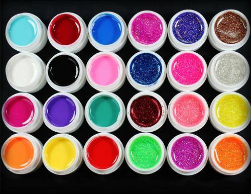 12 Glitter Dust UV Builder Gel **In Stock**