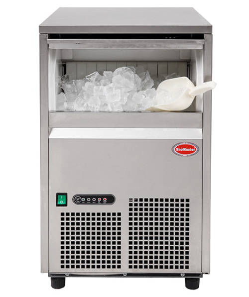 Snomaster 26kg Plumbed-In Ice Maker Stainless Steel