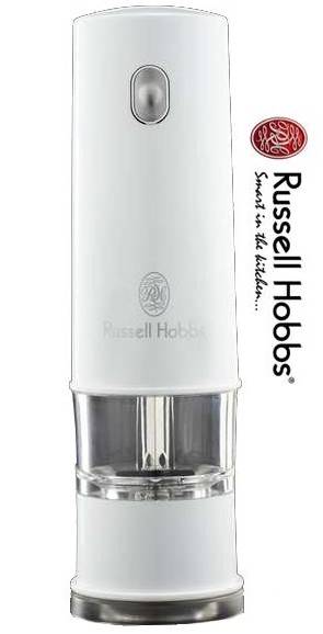 Russell Hobbs White Coloured Metallic Grinder