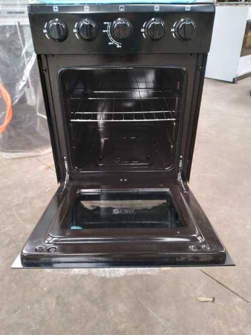 Zero appliances 4 Burner Black Gas Stove - Second Hand - NOT BOXED