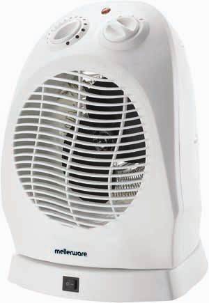 Mellerware Fan Heater