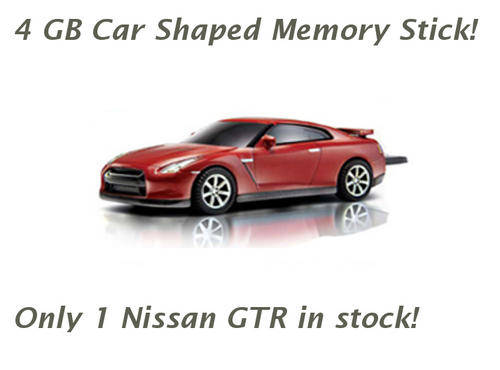 4GB Car Shaped USB Flash Drive! Nissan GTR