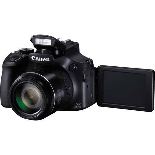 CANON SX60 HS Digital Camera Black 16MP 65X OPTICAL ZOOM